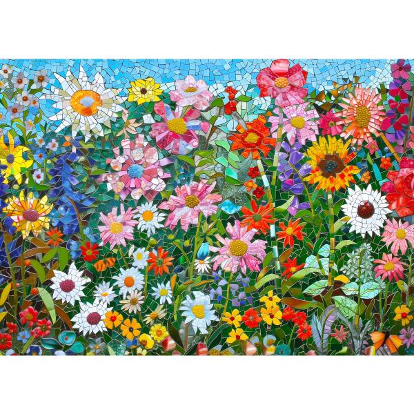 金色の空の花畑 1000ピースジグソーパズル 新着商品】1000ピース パズル 風景 花園 ジグソーパズル 花畑 花