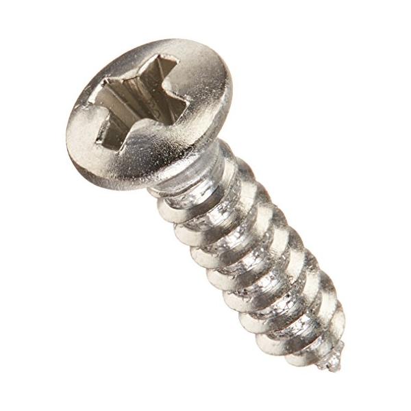 Fender パーツ Pickguard/Control Plate Mounting Screws (24) (Chrome)