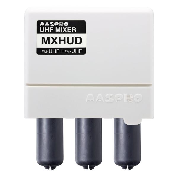 マスプロ電工 FM・UHF+FM・UHF混合器 MXHUD-P