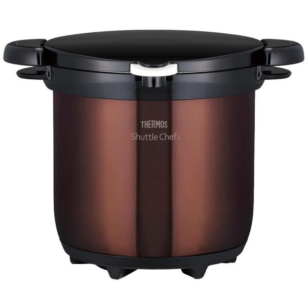 THERMOS 真空保温調理器 シャトルシェフ 4.5L クリアブラウン KBG-4500 CBW