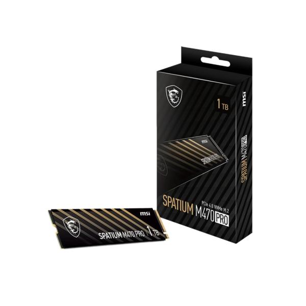 MSI SPATIUM M470 Pro PCIe 4.0 NVMe M.2 1TB（SPATIUM M470 Pro PCIe 4.0 NVMe M.2 1TB）