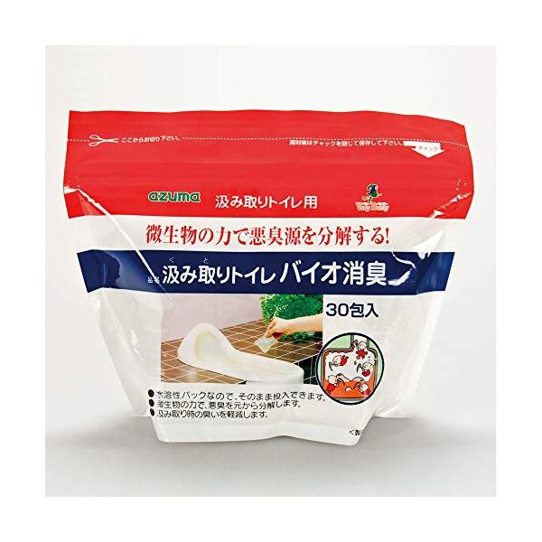 ・ホワイト 30包入 641337・・Size:30包入PatternName:単品・微生物の力で気になる悪臭を解消し尿処理能力強化のための各種バクテリア菌群と脱臭必須要素により、根本から悪臭を除去します。公共のし尿処理場や浄化槽管理業者で...