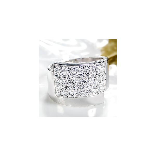 pt900 プラチナ ダイヤモンド ダイヤ 指輪 リング パヴェ 1カラット