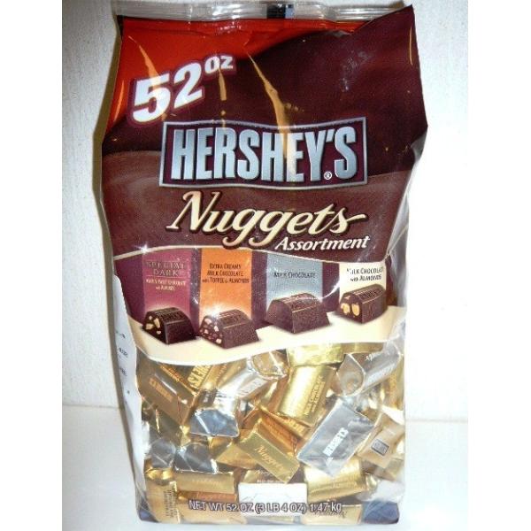 HERSHEY'Sハーシーナゲッツ　ナゲットアソート　チョコレート　1.47kg入り