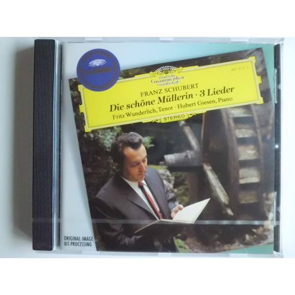 Schubert / Die Schone Mullerin, 3 Lieder / Fritz Wunderlich // CD