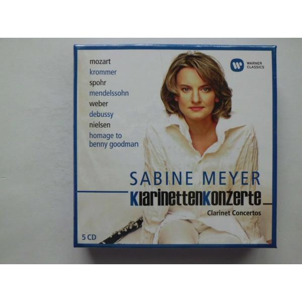 Sabine Meyer / Clarinet Concertos / Mozart, Krommer, etc. : 5 CDs // CD