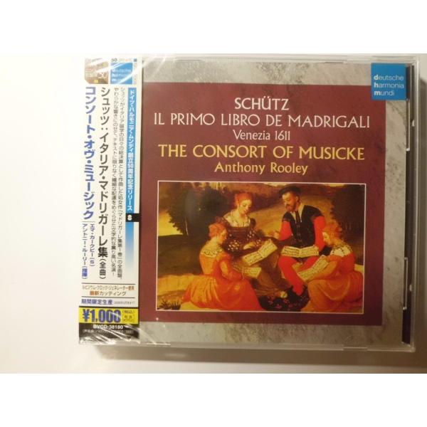 Schutz / Il Primo Libro de Madrigali / The Consort of Musicke, Rooley // CD