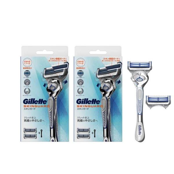 ジレット Gillette スキンガードフレックスボールマニュアルホルダー　スキンマニユアルホルダ ×2個お買い得セット