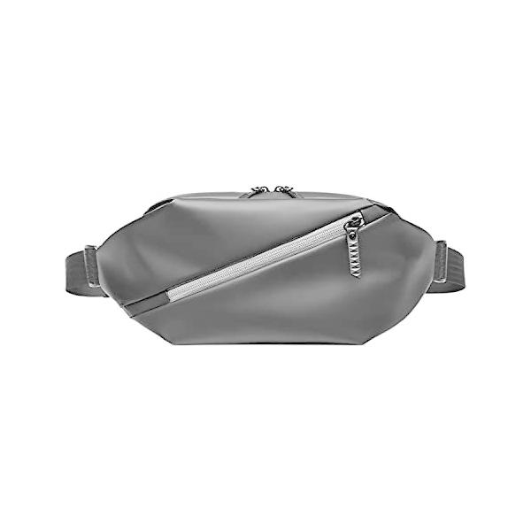 Norm Breaker スリングバッグ 防水 ファニーパック メンズ クロスボディ カジュアル デイパック 日常バッグ ブラック 並行輸入
