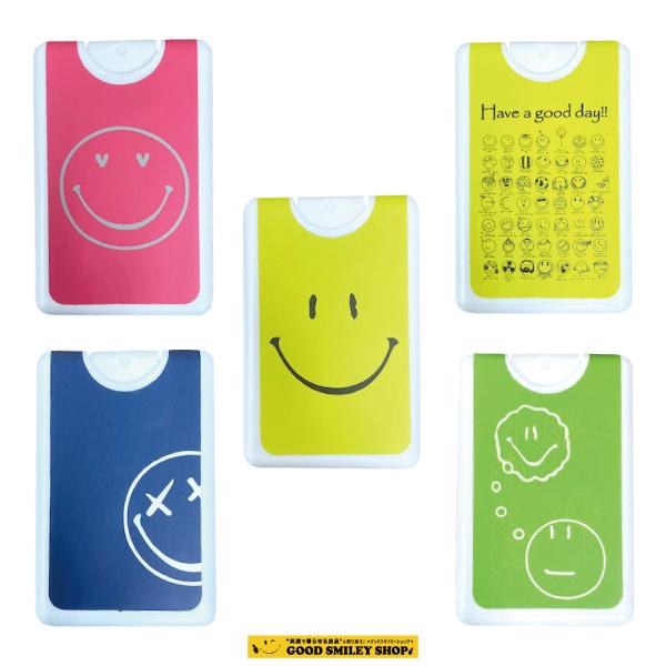 アルコール ハンドスプレー ボトル ml カード型 携帯 消毒液 5種類 Sprai 01 グッドスマイリー 通販 Yahoo ショッピング