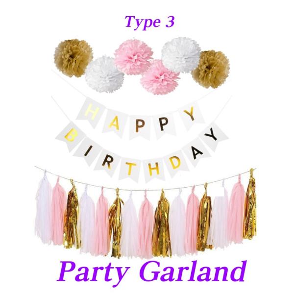 ガーランド Happy Birthday ハッピーバースデー タッセル イベント お祝い 豪華 パーティ フラッグ オシャレ Buyee Buyee Japanese Proxy Service Buy From Japan Bot Online