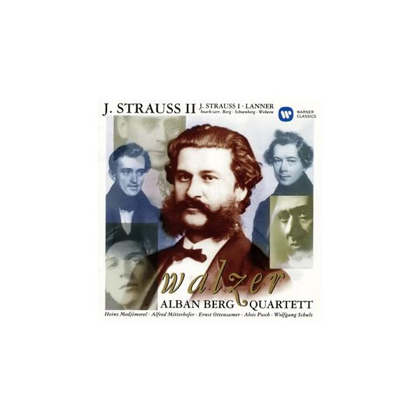 [国内盤CD][新品]J.シュトラウス1世，2世&amp;ランナー;ワルツ&amp;ポルカ集 アルバン・ベルクSQ 他