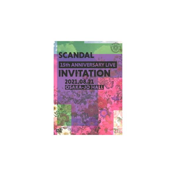 [国内盤DVD][新品] SCANDAL / 15th ANNIVERSARY LIVE『INVITATION』at OSAKA-JO HALL〈初回限定盤〉[初回出荷限定]