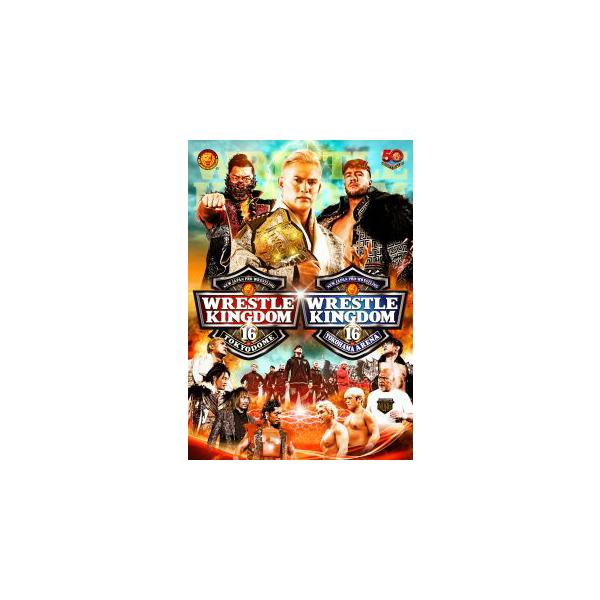 [国内盤DVD][新品] レッスルキングダム16 2022.1.4&amp;1.5 東京ドーム&amp;1.8 新日本プロレスvsプロレスリング・ノア DVD-BOX[6枚組]