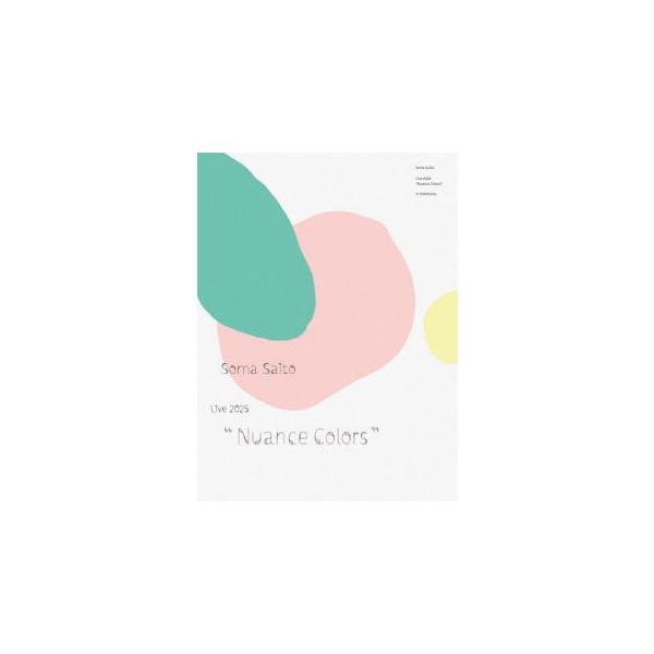 [国内盤ブルーレイ][新品]斉藤壮馬 / Live 2025"Nuance Colors"in Yokohama〈完全生産限定盤〉[初回出荷限定](2026/6/3発売)