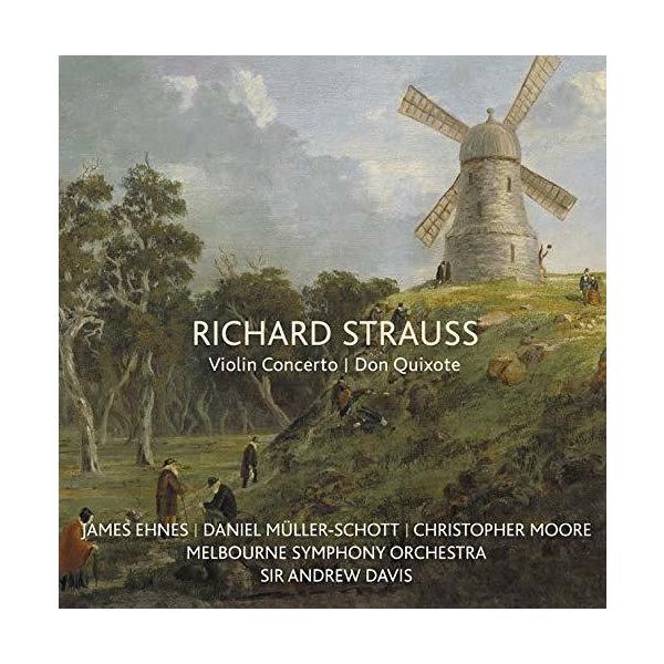 [輸入盤CD][新品]R. Strauss/Daniel Muller/James Ehnes / Richard Strauss: Violin Concerto/Don Quixote (2019/3/22発売)