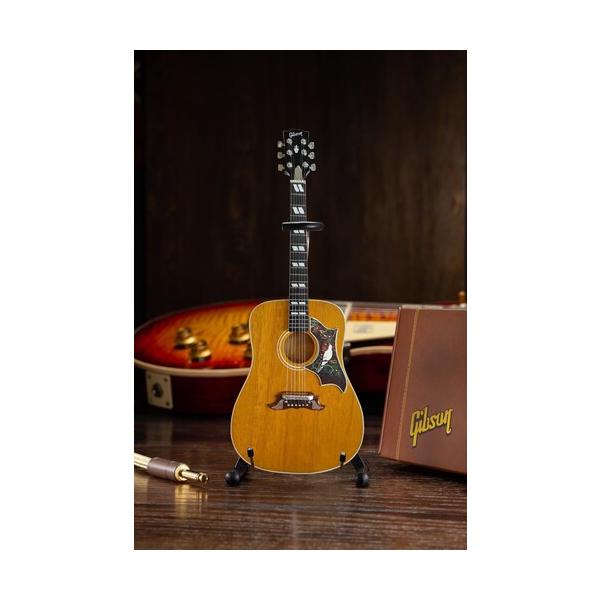 めっしー　Gibson DOVE　ミニチュアギター模型 Gibson Dove Original Acoustic 1:4 Scale Mini Guitar Model