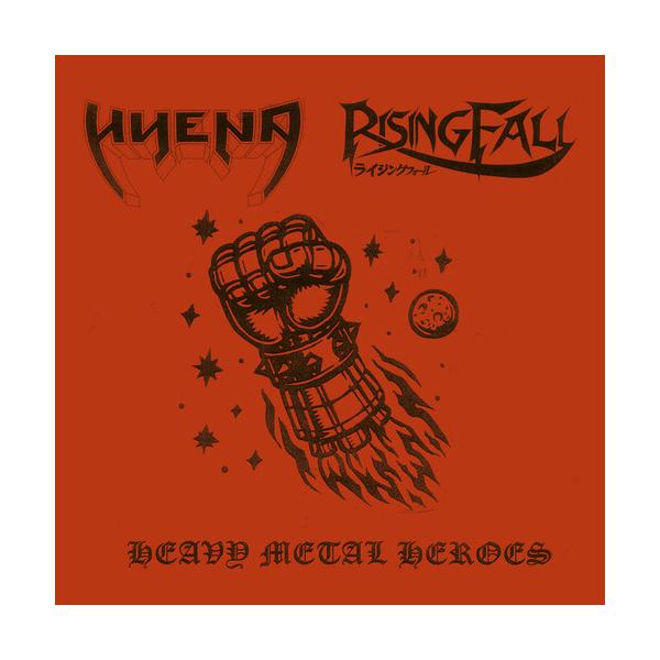 [輸入盤LPレコード][新品]HYENA &amp; RISINGFALL / HEAVY METAL HEROES(2026/8/7発売)