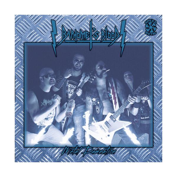 [輸入盤CD][新品]BAPHOMET'S BLOOD / METAL DAMNATION(2026/8/21発売)