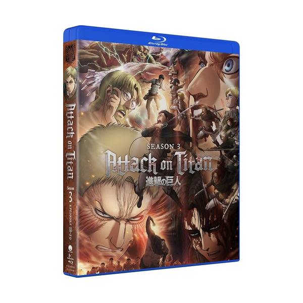 ATTACK ON TITAN: COMPLETE SEASON 3 (4PC) (2021/3/2発売)(アニメ)(輸入盤ブルーレイ)[新品](進撃の巨人)