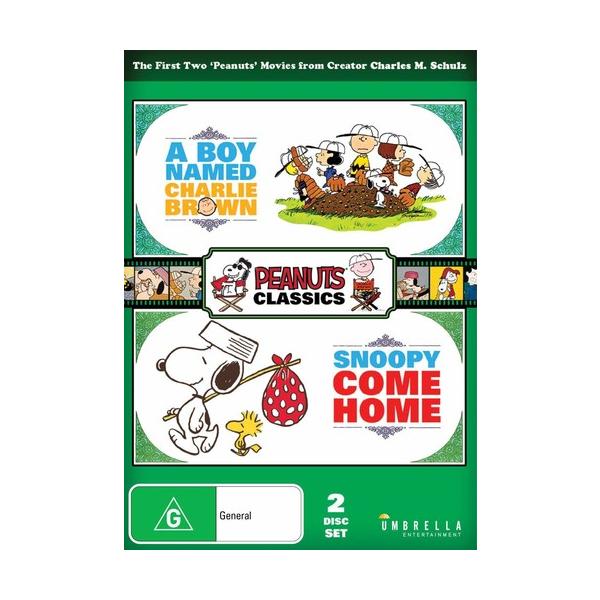 Boy Named Charlie Brown/Snoopy Come Home / A Boy Named Charlie Brown/Snoopy, Come Home(輸入盤DVD)[新品]