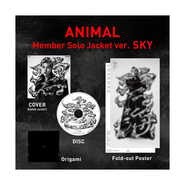 [輸入盤CD][新品]JO1 / ANIMAL: MEMBER SOLO JACKET VER SKY (2026/10/2発売)