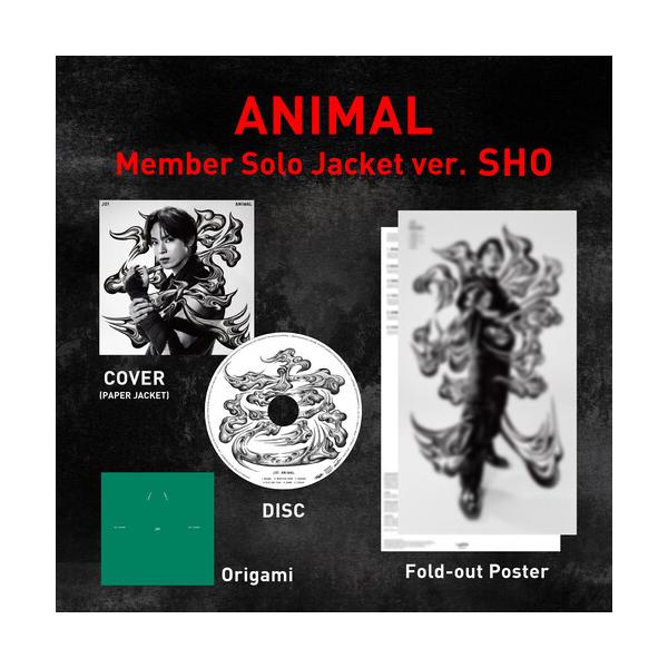 [輸入盤CD][新品]JO1 / ANIMAL: MEMBER SOLO JACKET VER SHO (2026/10/2発売)
