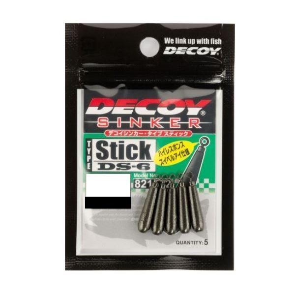 DECOY DS-6 デコイシンカー タイプスティック 2.5g