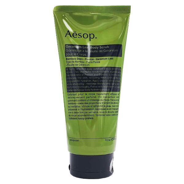 Aesop（イソップ） ゼラニウムボディスクラブ 180mL : Good Cosme Web