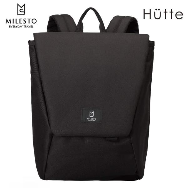 MILESTO ミレスト Hutte バックパック M MLS562-BK ブラック : Good