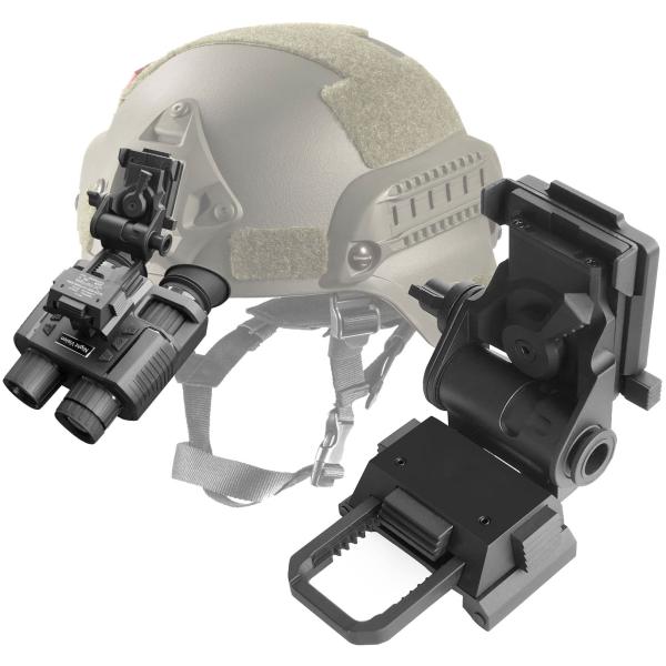 L4G24 ヘルメットマウント ヘルメット マウント ブラケット PVS-15 PVS-18 暗視スコープ 暗視ゴーグル サバゲー サバイバルゲーム