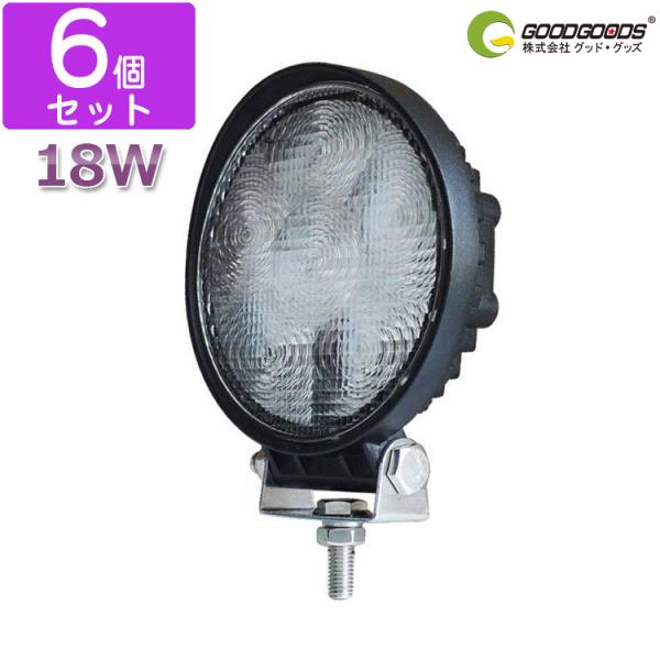 GOODGOODS 6Zbg LEDƓ gN^[ fbLCg 12v/24vp [NCg Ɠ  gbN d@ D  ld18y