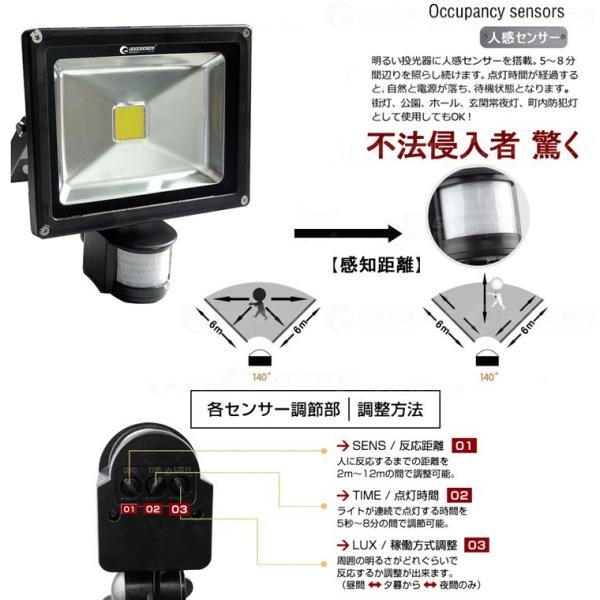Led 投光器 センサーライト 防水 w 0w相当 人感 防犯灯 ソーラーライト Diy 工具 屋外照明 防水 駐車場 一年保証 防災グッズ 震災対策 T Gyx Gyz 30w グッド グッズ