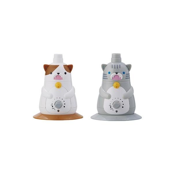 【在庫処分セール品】APIX 超音波式ペットボトル加湿器 AHD-127(ホワイト・グレー)