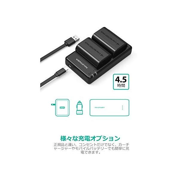 Ravpower バッテリーパック キャノン Lp E6 Lp E6n 互換バッテリー 2個 充電器 セット 大容量 00mah Usb 急 Buyee Buyee Japanese Proxy Service Buy From Japan Bot Online