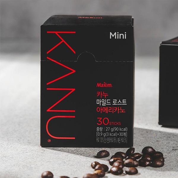 [東西] Maxim マキシム KANU カヌ ミニ マイルドロースト(30包) / インスタントコーヒー カヌアメリカノ