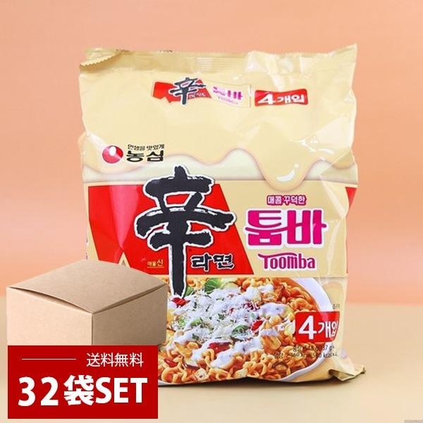 ［入手困難］辛ラーメントゥーンバ １ケース NONGSHIM [農心] 辛ラーメントゥーンバ /箱売り(137g×32食入