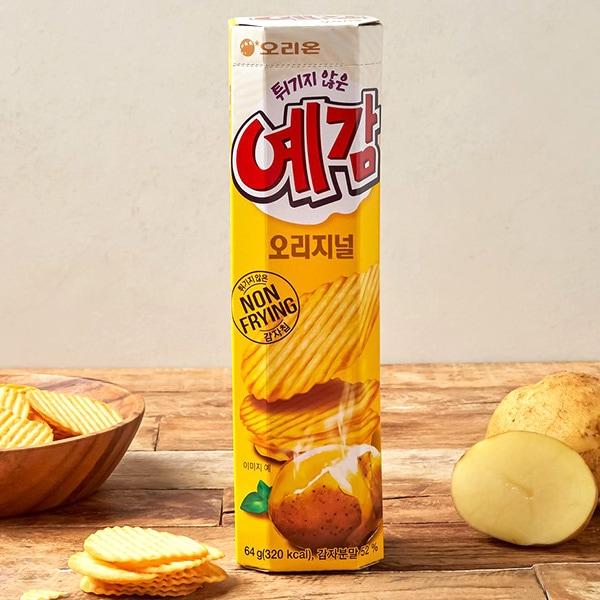 #商品の特徴 : POINT新感覚のオリジナルポテトチップ、オリオン イェガム！香ばしいポテトの風味とサクサクの食感が絶妙にマッチした一品。韓国お菓子の定番スナックで、ノンフライなのでカロリーオフも叶います。お酒のおつまみにもピッタリ！一度...