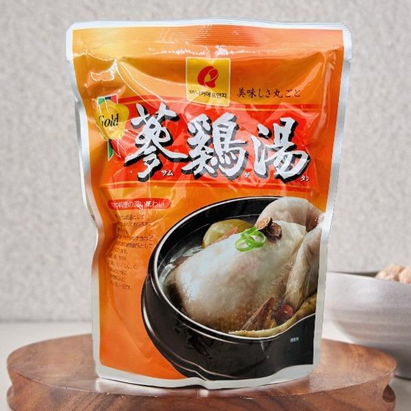 [マニカ] 参鶏湯 / 800g サムゲタン レトルト 鶏肉 スープ レトルト パウチ 丸鶏 韓国料理 韓国食品