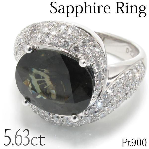 5.63ct O[Tt@CA pF_Ch v`iO Pt900 ӕʏ LO  v[g  40 30