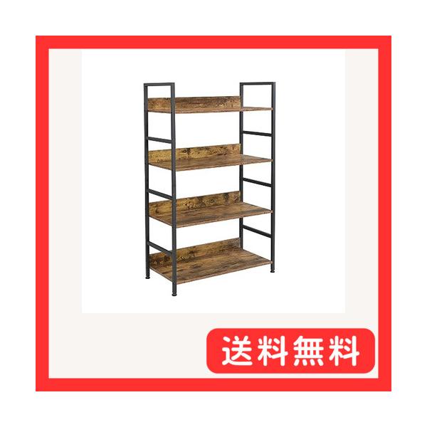 XINYF オープンシェルフ ラック 本棚 (L4-80-40) : グッドライフ