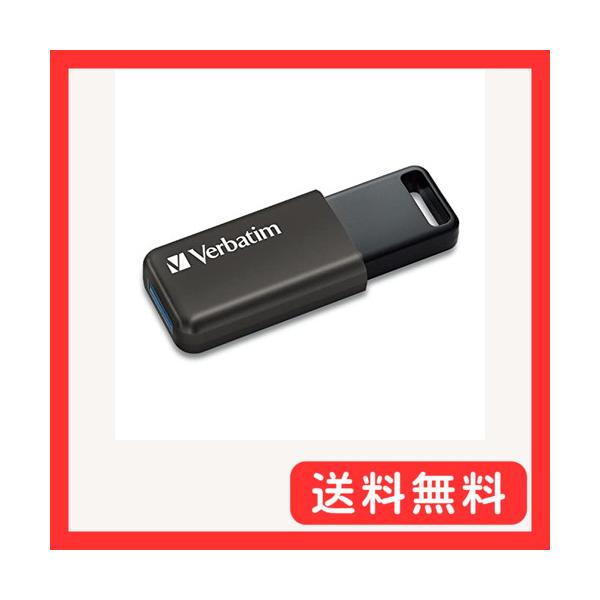 他サイト： バーベイタムジャパン(Verbatim Japan) USBメモリ 128GB USB3.2(Gen1) スライド式 ストラップホール付き Wiの商品画像