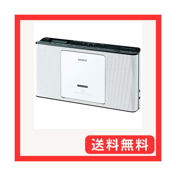 ソニー CDラジオ ZS-E80 : FM/AM/ワイドFM対応 語学学習用機能