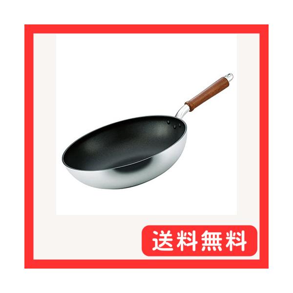 他サイト： 北陸アルミ いため鍋 32cm 軽量 ガス火 日本製 深め 軽い 全面均一加熱 時短フライパン 丈夫 frying pan made in jaの商品画像