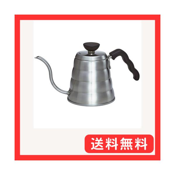 HARIO(ハリオ) V60 ドリップケトル・ヴォ―ノ 実用容量500mL 直火OK IH非対応 ヘアラインシルバー プレゼント ギフト 贈り物