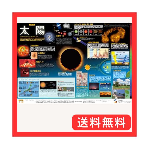 文部科学省「一家に１枚」ポスター『太陽』天文教育普及研究会監修 A2判
