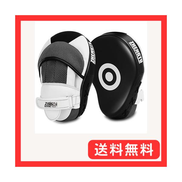 ZHENGTU パンチングミットRIZIN神龍誠×YouTube専門家共同推薦Pro Heavy Hit ボクシング キック練習用 格闘技 空手