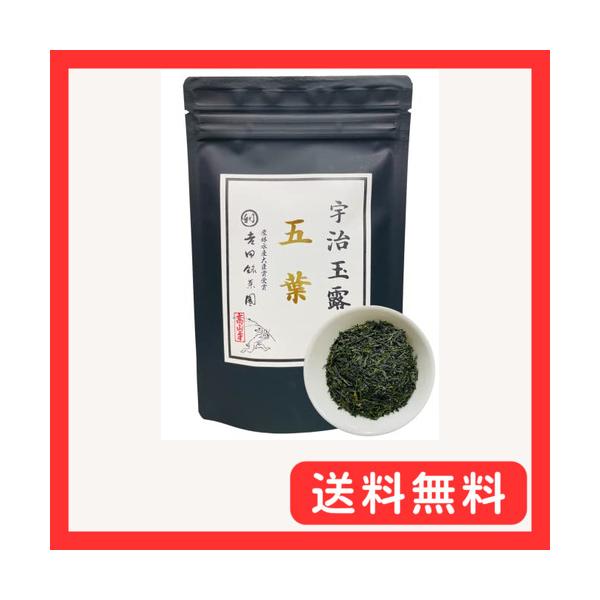 他サイト： 京都宇治 丸利吉田銘茶園 玉露 緑茶茶葉 茶葉 宇治玉露 宇治茶 煎茶 緑茶 (玉露 五葉 80g)の商品画像