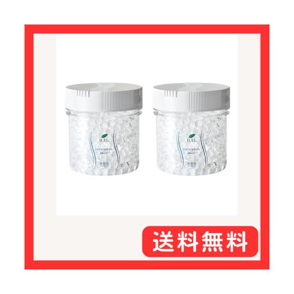 他サイト： ハル・インダストリ エアソフィア 消臭ビーズ 本体600g 2個 無香料 ビーズタイプ ニオイ 置き型消臭剤 ペット臭 トイレ 下駄箱 車内 植の商品画像