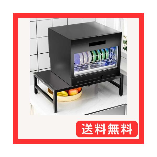 食洗機ラック 食洗機台 食洗機 置き台 伸縮食洗器ラック シンクに渡せる 頑丈・安定 段差対応アジャスター付き 滑り止め フック4個付き 省スペ